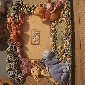 Vintage Winnie the pooh frame